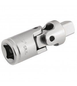 Draper Expert Satin Chrome Universal Joint, 1/2 Sq. Dr.