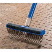 Stainless Steel Bristle Scrub Brush, 180mm