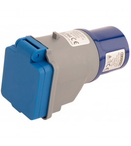 230V Adaptor with 16A Plug to 13A Socket