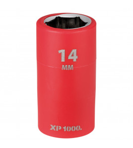 XP1000® VDE Socket, 3/8 Sq. Dr., 14mm
