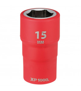 XP1000® VDE Socket, 3/8 Sq. Dr., 15mm