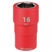 XP1000® VDE Socket, 3/8 Sq. Dr., 16mm