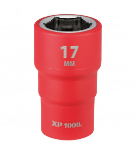 XP1000® VDE Socket, 3/8 Sq. Dr., 17mm