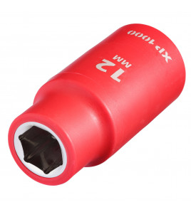 XP1000® VDE Socket, 1/2 Sq. Dr., 12mm