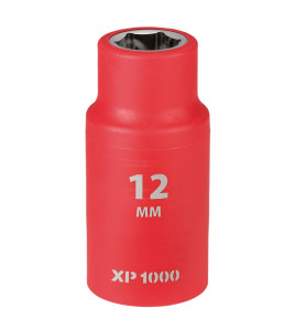 XP1000® VDE Socket, 1/2 Sq. Dr., 12mm