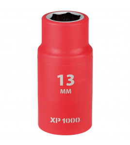 XP1000® VDE Socket, 1/2 Sq. Dr., 13mm