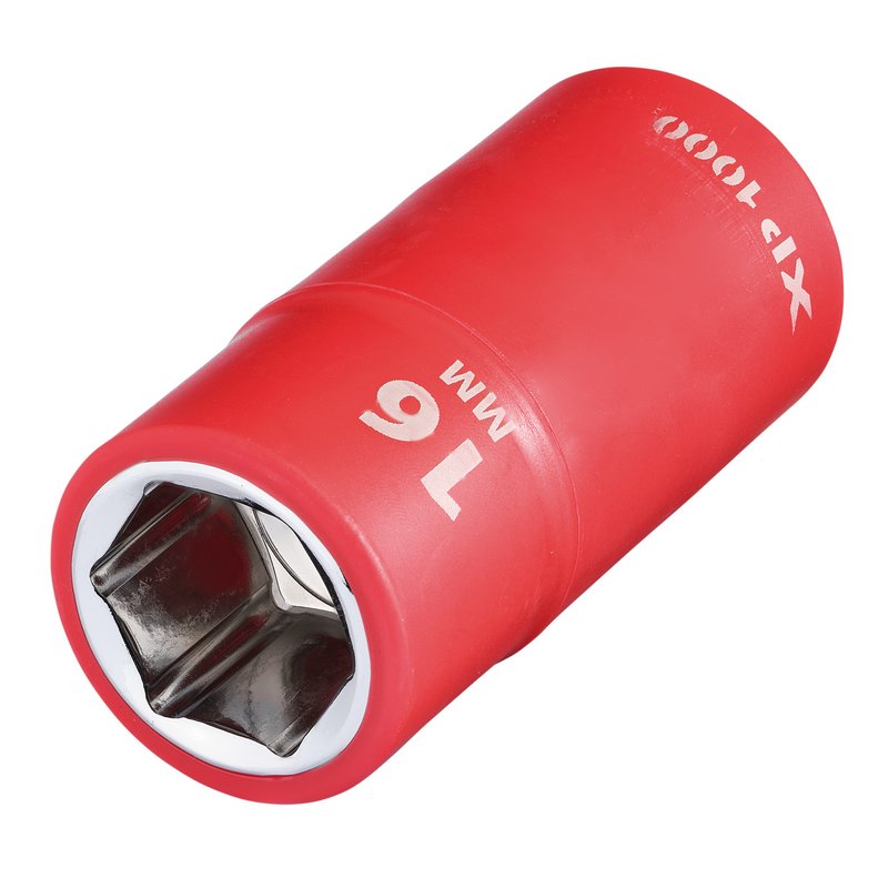 XP1000® VDE Socket, 1/2 Sq. Dr., 16mm