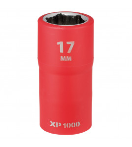 XP1000® VDE Socket, 1/2 Sq. Dr., 17mm