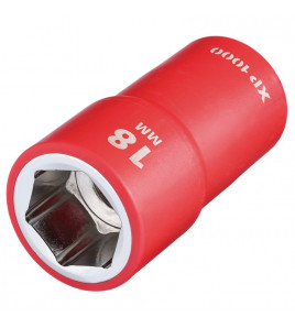 XP1000® VDE Socket, 1/2 Sq. Dr., 18mm