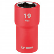 XP1000® VDE Socket, 1/2 Sq. Dr., 19mm