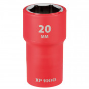 XP1000® VDE Socket, 1/2 Sq. Dr., 20mm