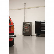 230V Far Infrared Diesel Heater with Flue Kit, 40,000 BTU/11.6kW