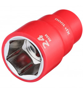 XP1000® VDE Socket, 1/2 Sq. Dr., 24mm