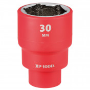 XP1000® VDE Socket, 1/2 Sq. Dr., 30mm