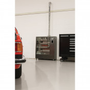 230V Far Infrared Diesel Heater with Flue Kit, 51,500 BTU/15.1kW