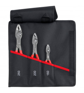 KNIPEX 00 19 61 V01 Twin Grip Slip Joint Pliers Set, 330mm, 3 Parts