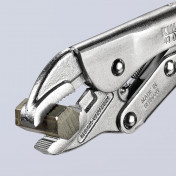 KNIPEX 41 04 180 Grip Pliers, Galvanized, 180mm