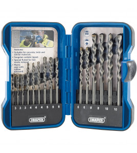 TCT Masonry Drill Bit Set (15 Piece)