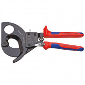 KNIPEX 95 31 280 Ratchet Action Cable Cutter, 280mm