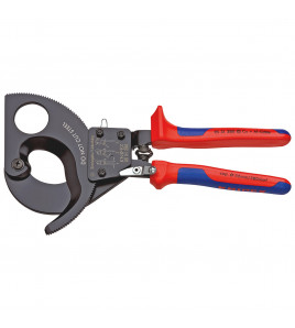 KNIPEX 95 31 280 Ratchet Action Cable Cutter, 280mm