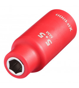 XP1000® VDE Socket, 1/4 Sq. Dr., 5.5mm