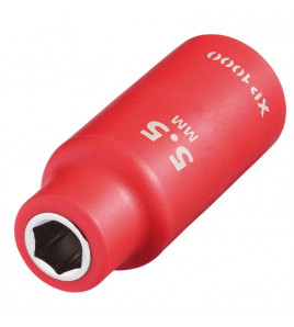 XP1000® VDE Socket, 1/4 Sq. Dr., 5.5mm