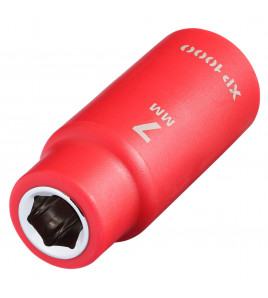 XP1000® VDE Socket, 1/4 Sq. Dr., 7mm
