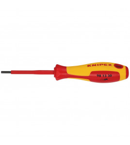 KNIPEX 98 13 30 VDE Insulated Hexagon Screwdriver, 3 x 75mm