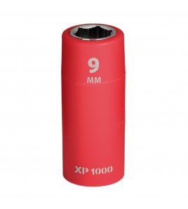 XP1000® VDE Socket, 1/4 Sq. Dr., 9mm