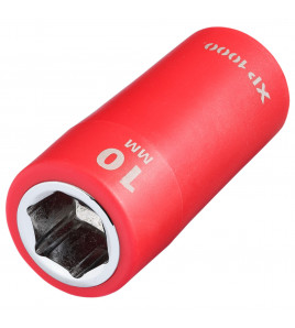 XP1000® VDE Socket, 1/4 Sq. Dr., 10mm