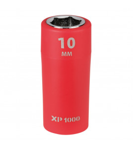 XP1000® VDE Socket, 1/4 Sq. Dr., 10mm