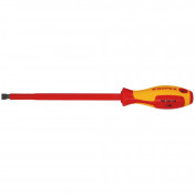 KNIPEX 98 20 10 VDE Insulated  Slotted Screwdriver, 10 x 200mm