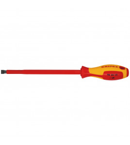 KNIPEX 98 20 10 VDE Insulated  Slotted Screwdriver, 10 x 200mm