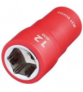 XP1000® VDE Socket, 1/4 Sq. Dr., 12mm