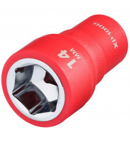 XP1000® VDE Socket, 1/4 Sq. Dr., 14mm