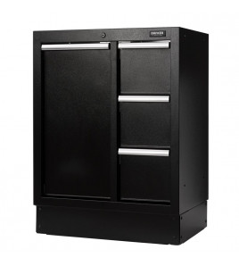 BUNKER Modular Power Tool Base Cabinet, 4 Drawer, 680mm