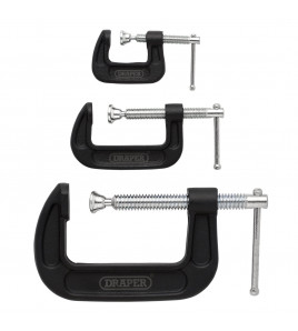 Heavy Duty G-Clamp Set (3 Piece)