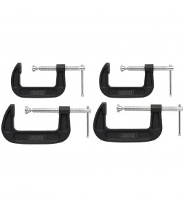 Heavy Duty G-Clamp Set (4 Piece)