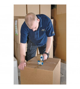 Draper Expert Soft Grip Hand-Held Security Packing Tape Dispenser, 50mm