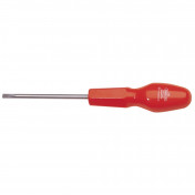 Plain Slot Flared Tip Cabinet Pattern Screwdriver, 3.2 x 63mm (Sold Loose)