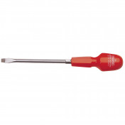 Plain Slot Flared Tip Cabinet Pattern Screwdriver, 8 x 150mm (Sold Loose)