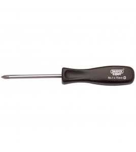 Draper Expert Cross Slot Mechanics Screwdriver, No.1 x 75mm