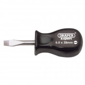 Draper Expert Plain Slot Mechanics Screwdriver, 6 x 38mm
