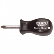 Draper Expert Cross Slot Mechanics Screwdriver, No.2 x 38mm