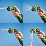 8 Pattern Spray Gun with Thumb Control