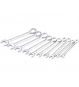 Metric Midget Combination Spanner Set (10 Piece)