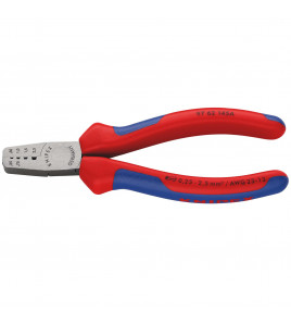 KNIPEX 97 62 145 A Crimping Pliers for Wire Ferrules, 145mm