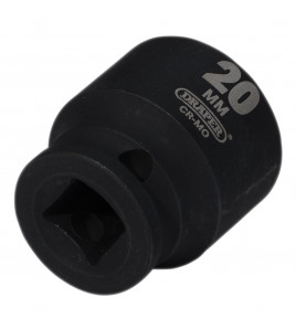 Draper Hi-TORQ® Impact Socket, 3/8 Sq. Dr., 20mm