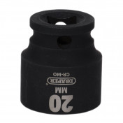 Draper Hi-TORQ® Impact Socket, 3/4 Sq. Dr., 20mm