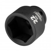 Draper HI-TORQ® Metric Impact Socket, 3/8 Sq. Dr., 22mm